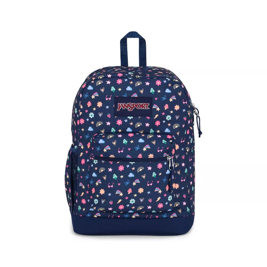 JanSport Cross Town Plus 17" Backpack - Fluid Slice of Fun