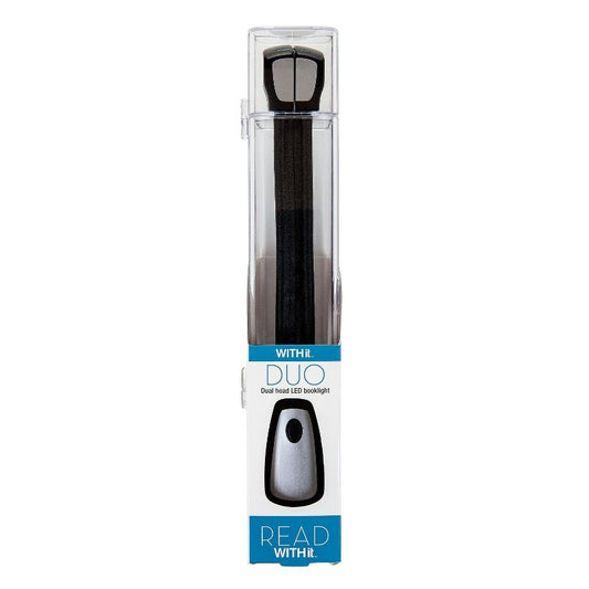 Duo Light; Silver Insert, Black LED