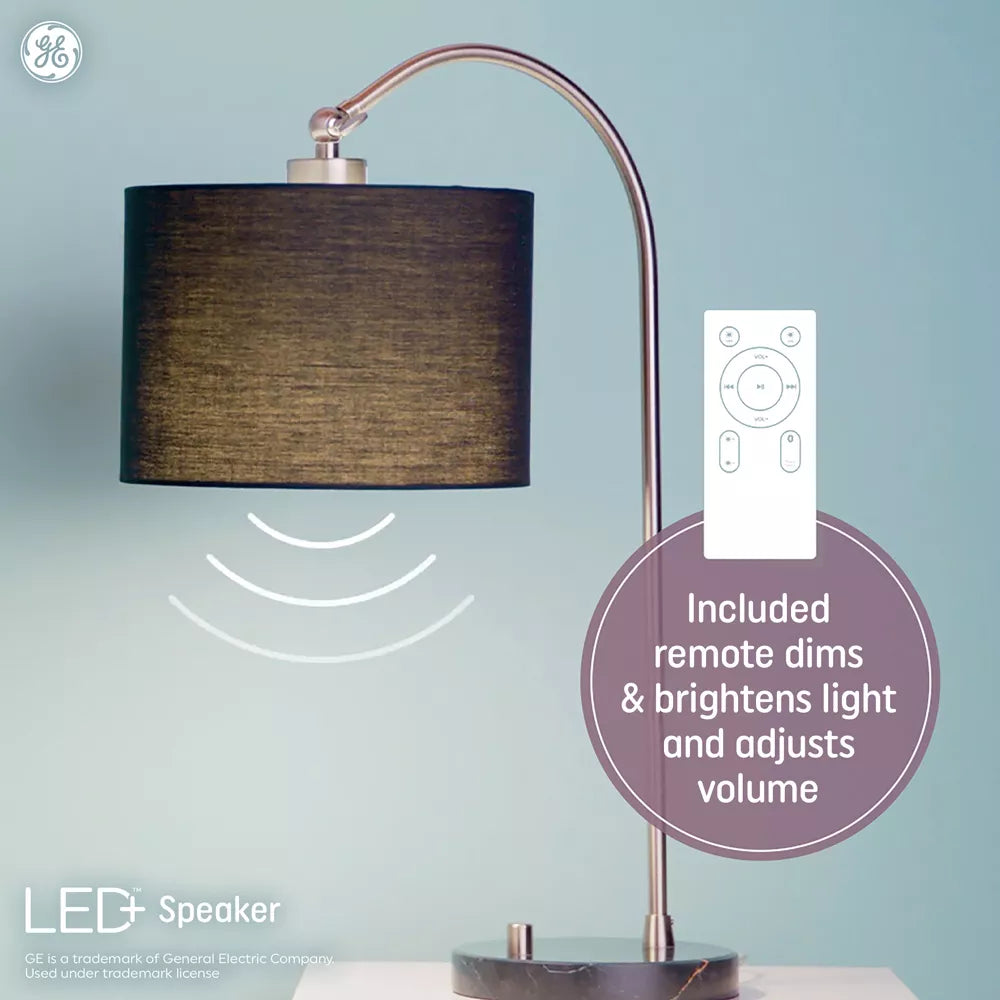GE LED+ Speaker and Color Changing BR30 LED Indoor Floodlight Bulb