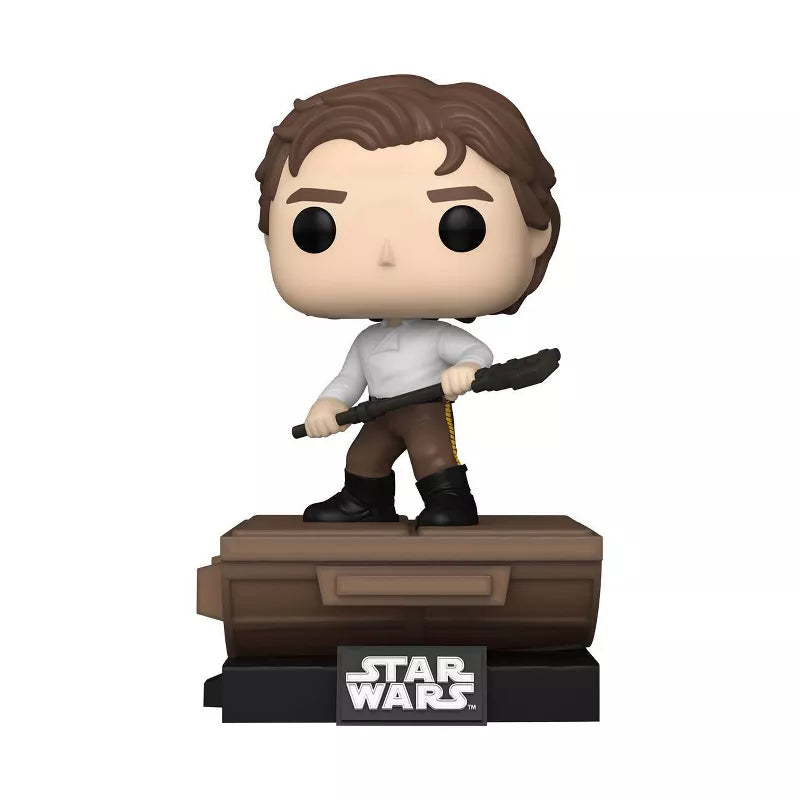 Funko POP! Deluxe: Star Wars Jabba's Skiff - Han Solo Figure