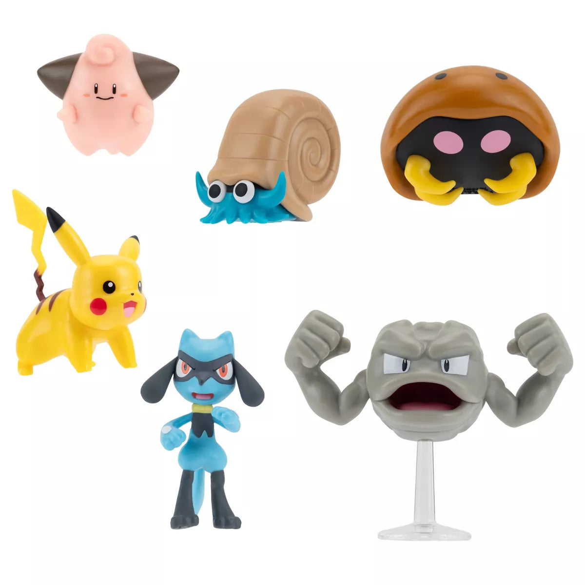 Pokémon Battle Ready Mini Figure Set - 6pk