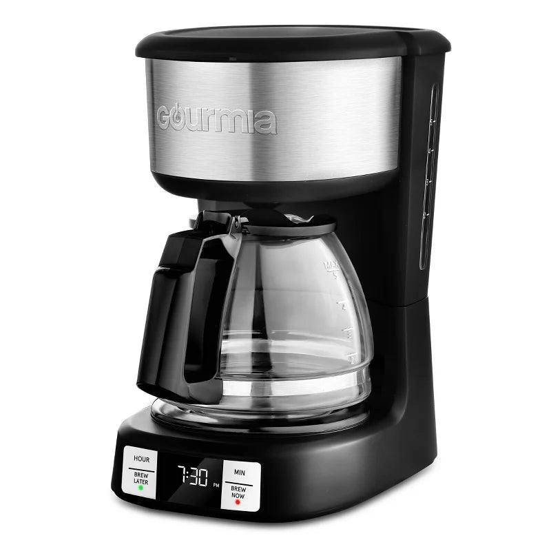 Gourmia 5 Cup Programmable Drip Coffee Maker