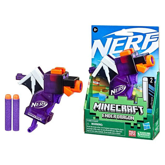 NERF MicroShots Minecraft Ender Dragon Blaster