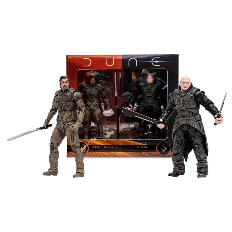 McFarlane Toys Dune 2 Battle Gurney Halleck and Rabban 7" Figures