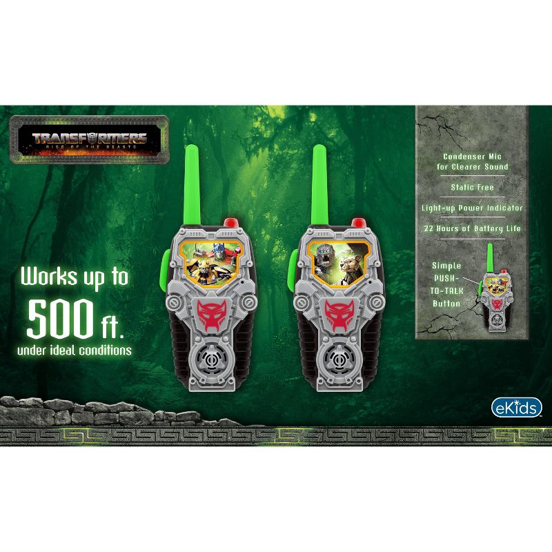 Transformers Rise of the Beasts Walkie Talkies