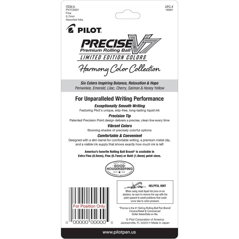 Precise 5pk V7 Harmony Collection Assortment