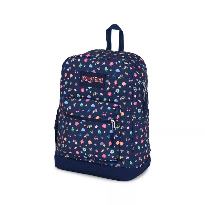 JanSport Cross Town Plus 17" Backpack - Fluid Slice of Fun