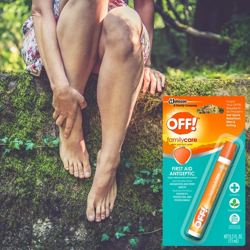 OFF!.5oz Bite & Itch Relief Pen: Fast-Acting Mosquito Repellen