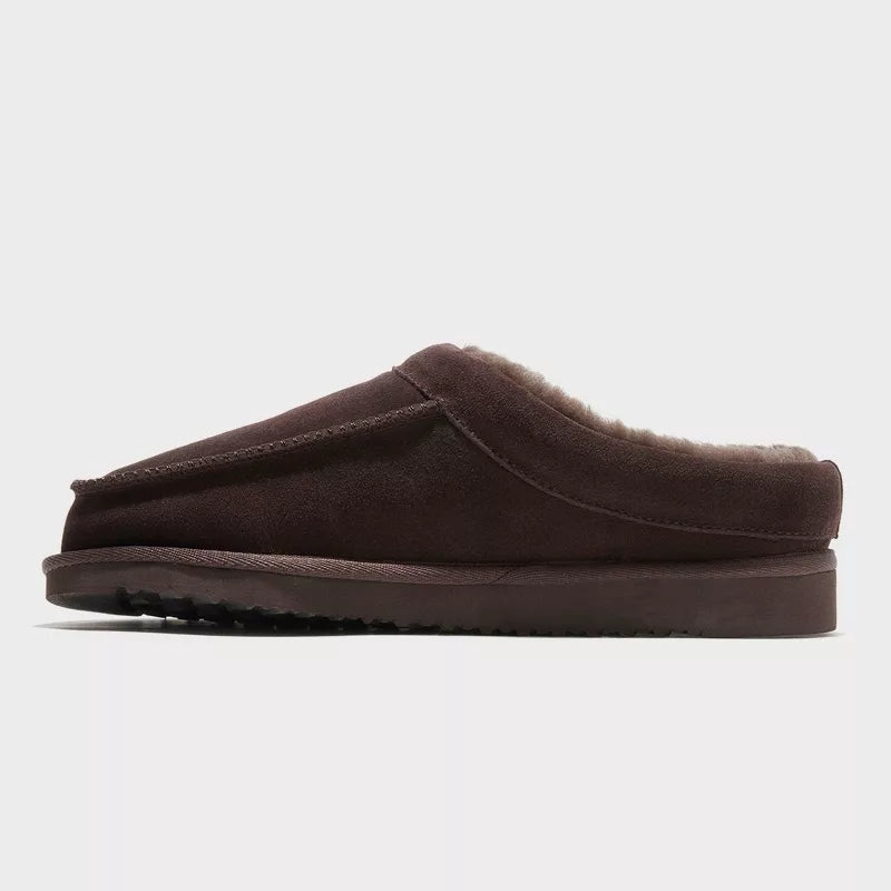 Dluxe by dearfoams Men's Lith Slide Slippers - Brown