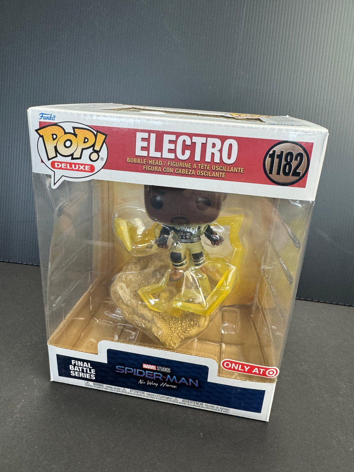 Funko Pop! Deluxe Electro #1182 marvel spider-man
