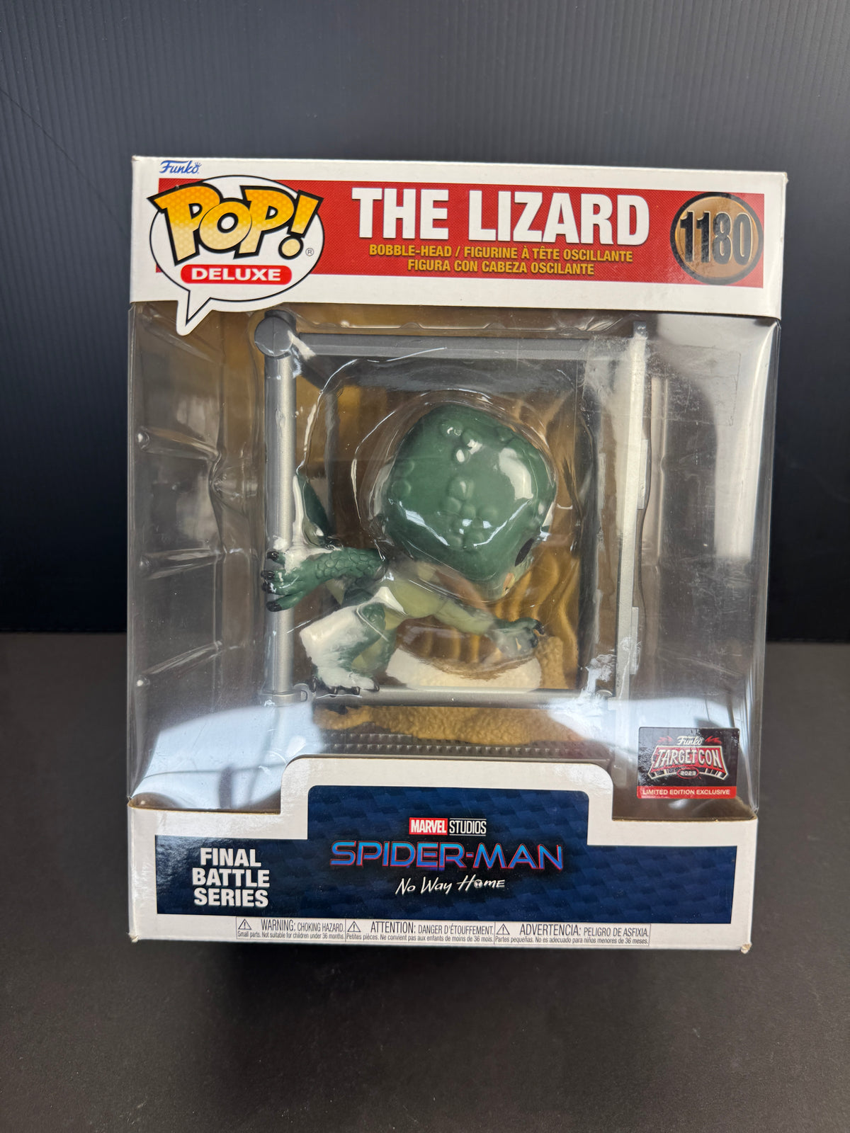 Funko Pop! Deluxe the Lizard spider-Man no Way home