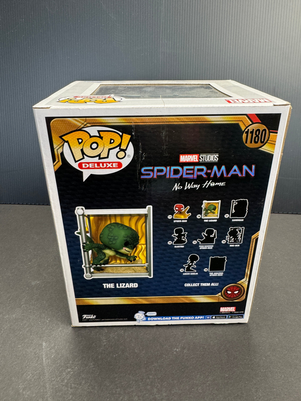Funko Pop! Deluxe the Lizard spider-Man no Way home