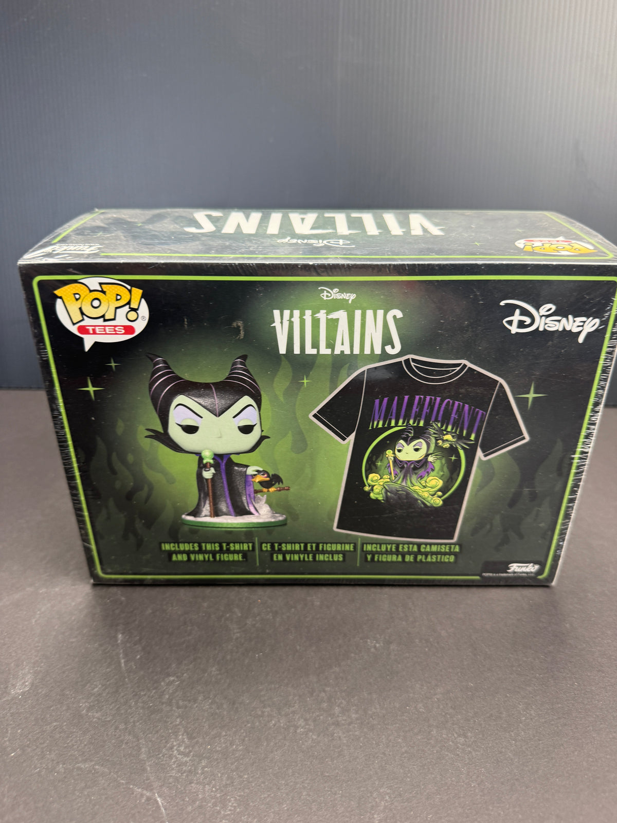 Funko Pop! Tees Disney villains maleficent small size tee