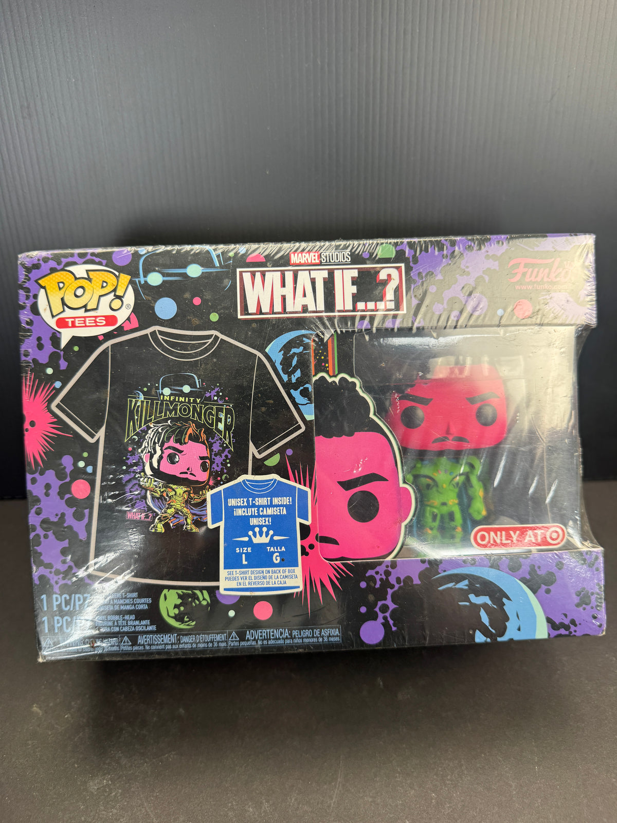 Funko Pop! Tees infinity killmonger Large Tee