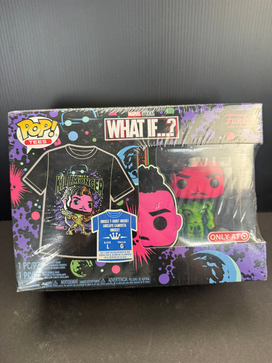 Funko Pop! Tees infinity killmonger Large Tee