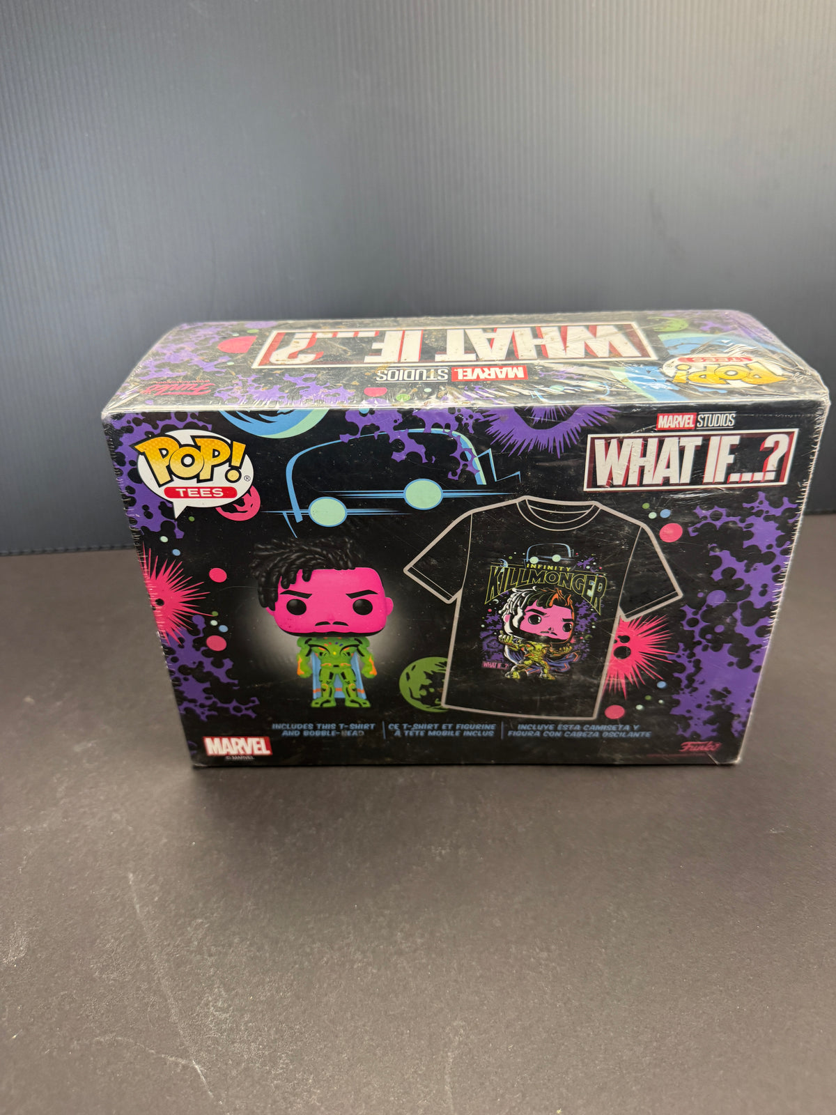 Funko Pop! Tees infinity killmonger Large Tee