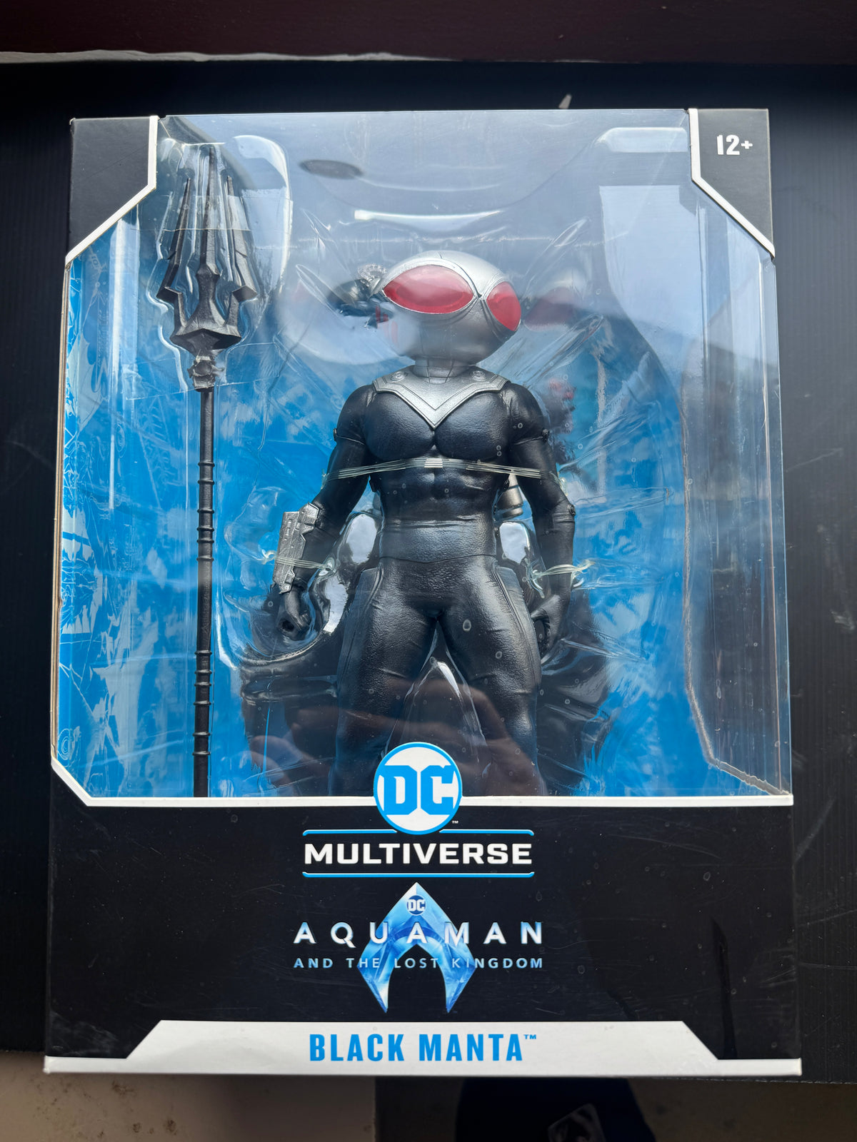 DC Multiverse Black Manta Large figure Aquaman, and the lost Kingdom