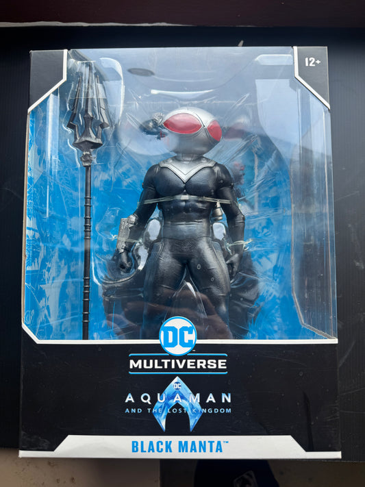 DC Multiverse Black Manta Large figure Aquaman, and the lost Kingdom