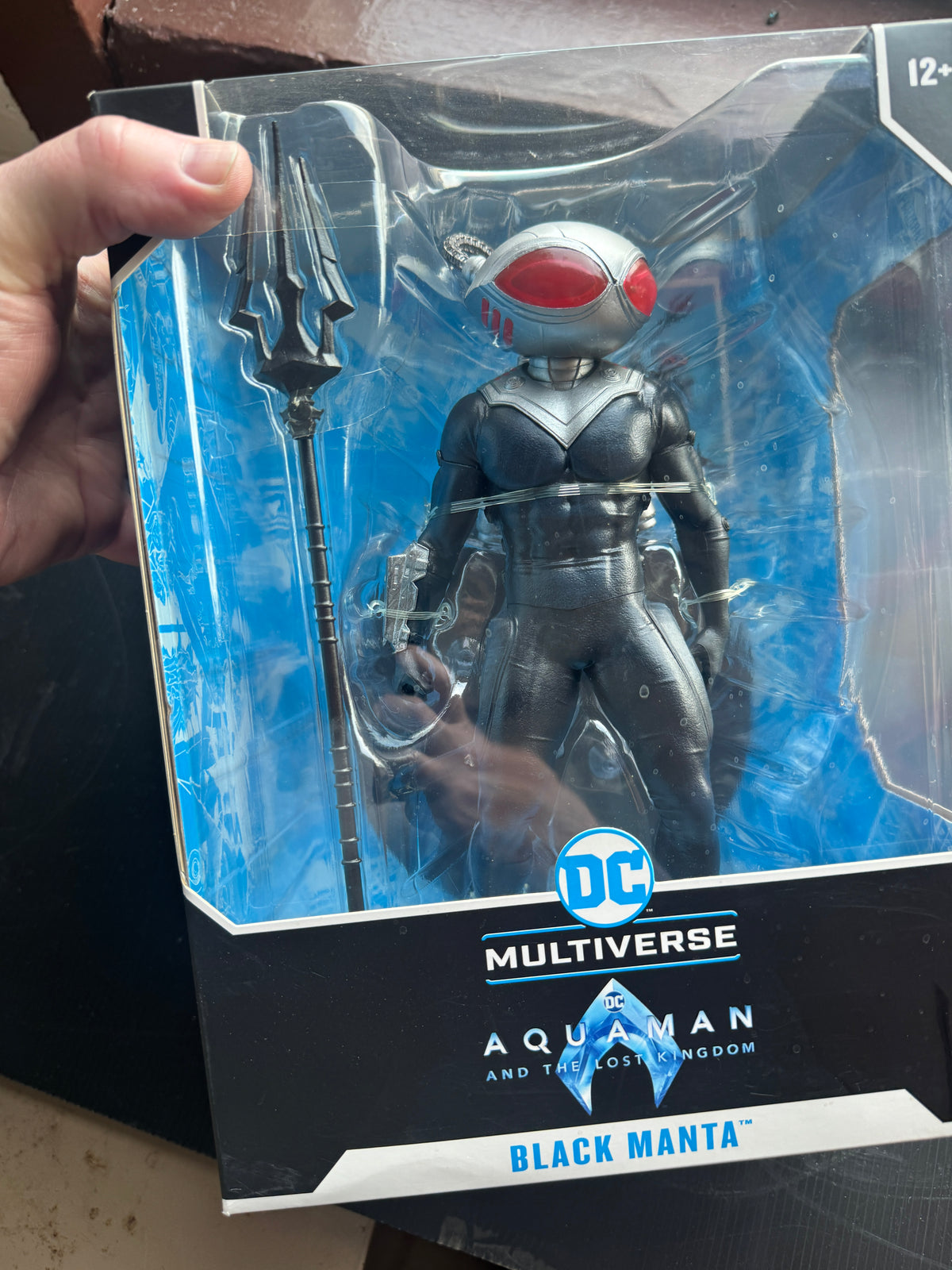 DC Multiverse Black Manta Large figure Aquaman, and the lost Kingdom