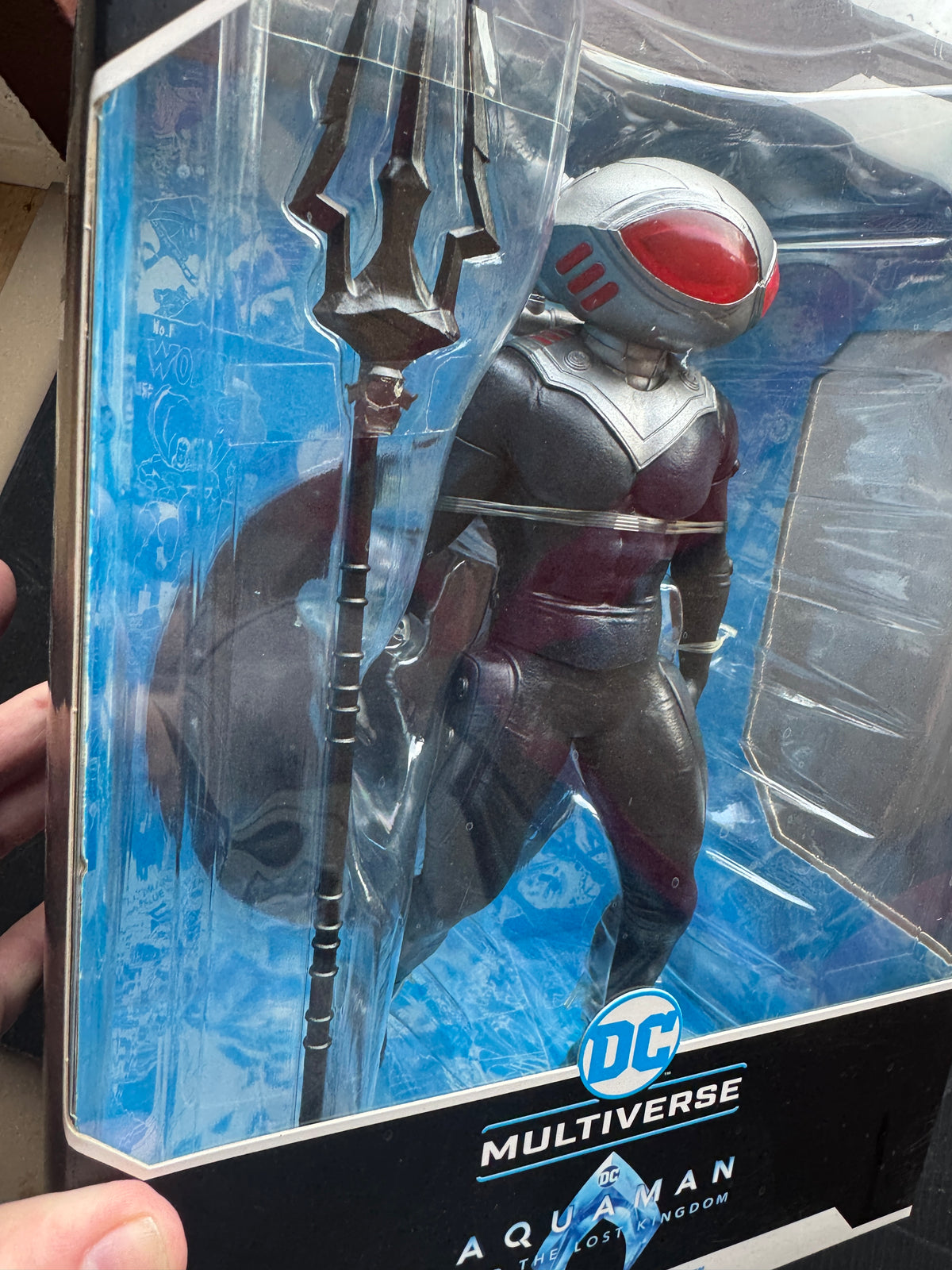 DC Multiverse Black Manta Large figure Aquaman, and the lost Kingdom