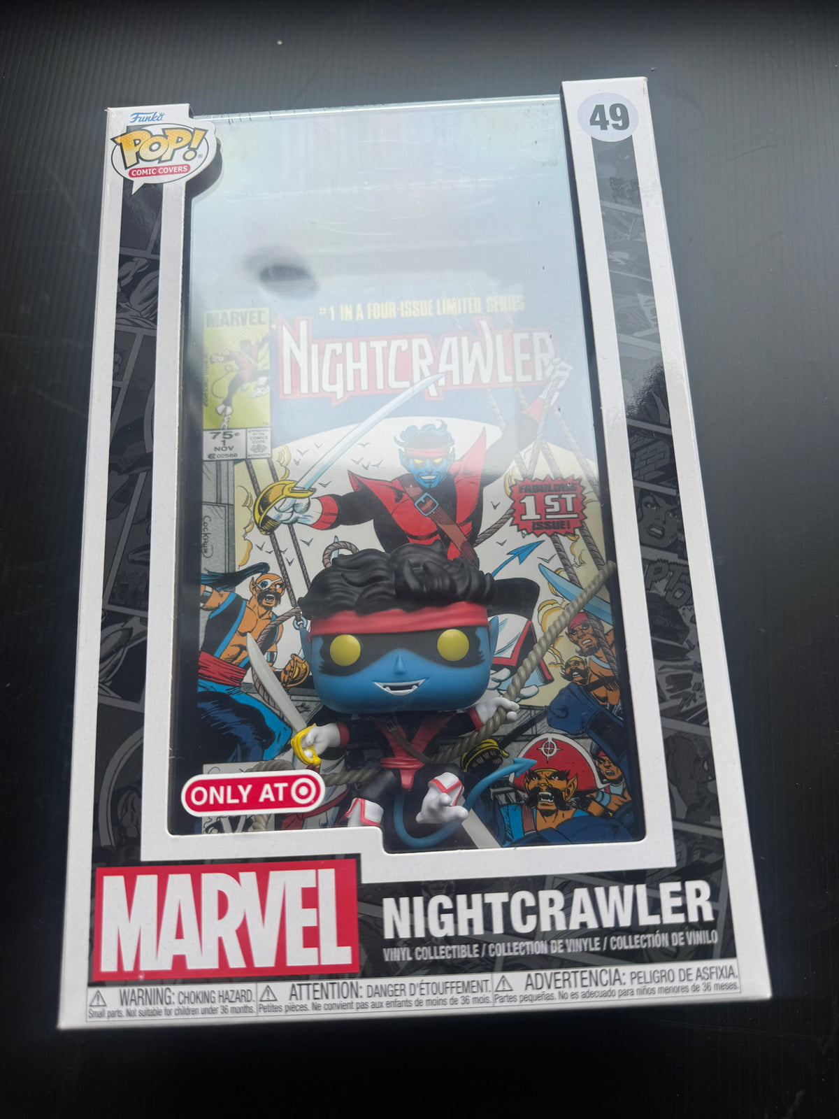 Funko Pop! Comic Covers marvel nightcrawler
