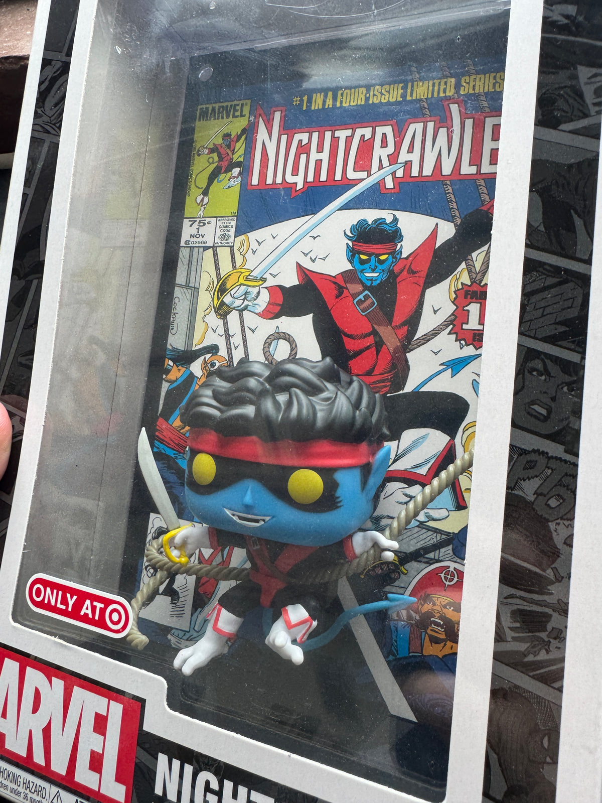 Funko Pop! Comic Covers marvel nightcrawler