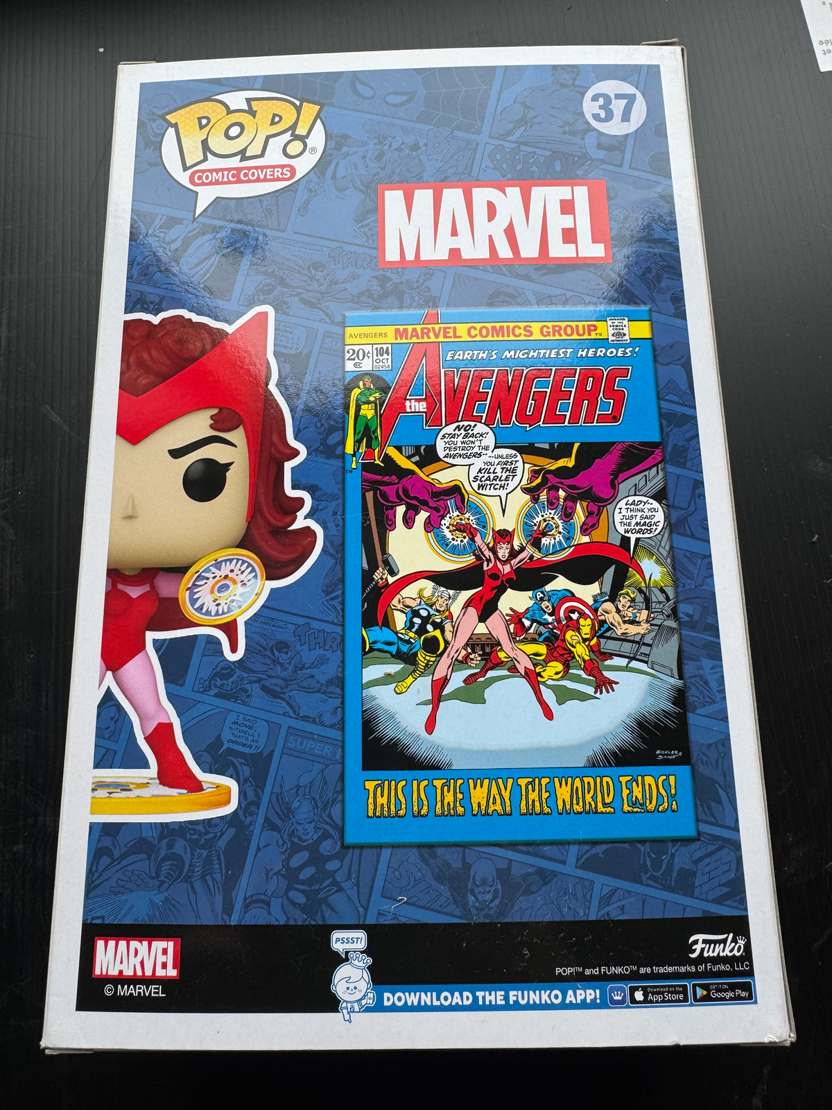 Funko Pop! Comic Covers Scarlett Witch #37