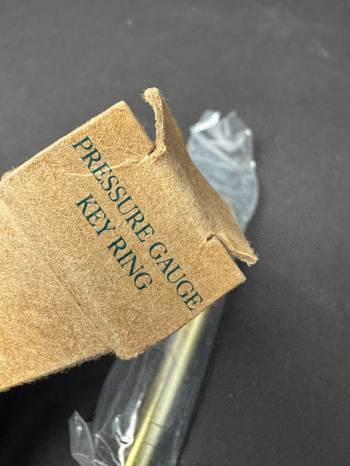 126 - Sawyers - Avon Products - "Pressure Gauge Key Ring" - New In Box
