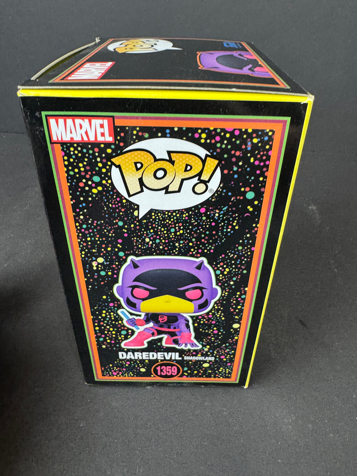 Funko Pop! Marvel Daredevil Shadowland #1359 Black Light Target Exclusive