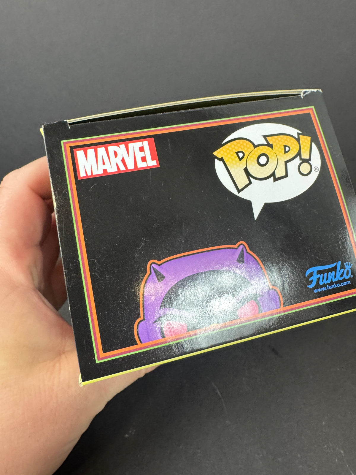 Funko Pop! Marvel Daredevil Shadowland #1359 Black Light Target Exclusive