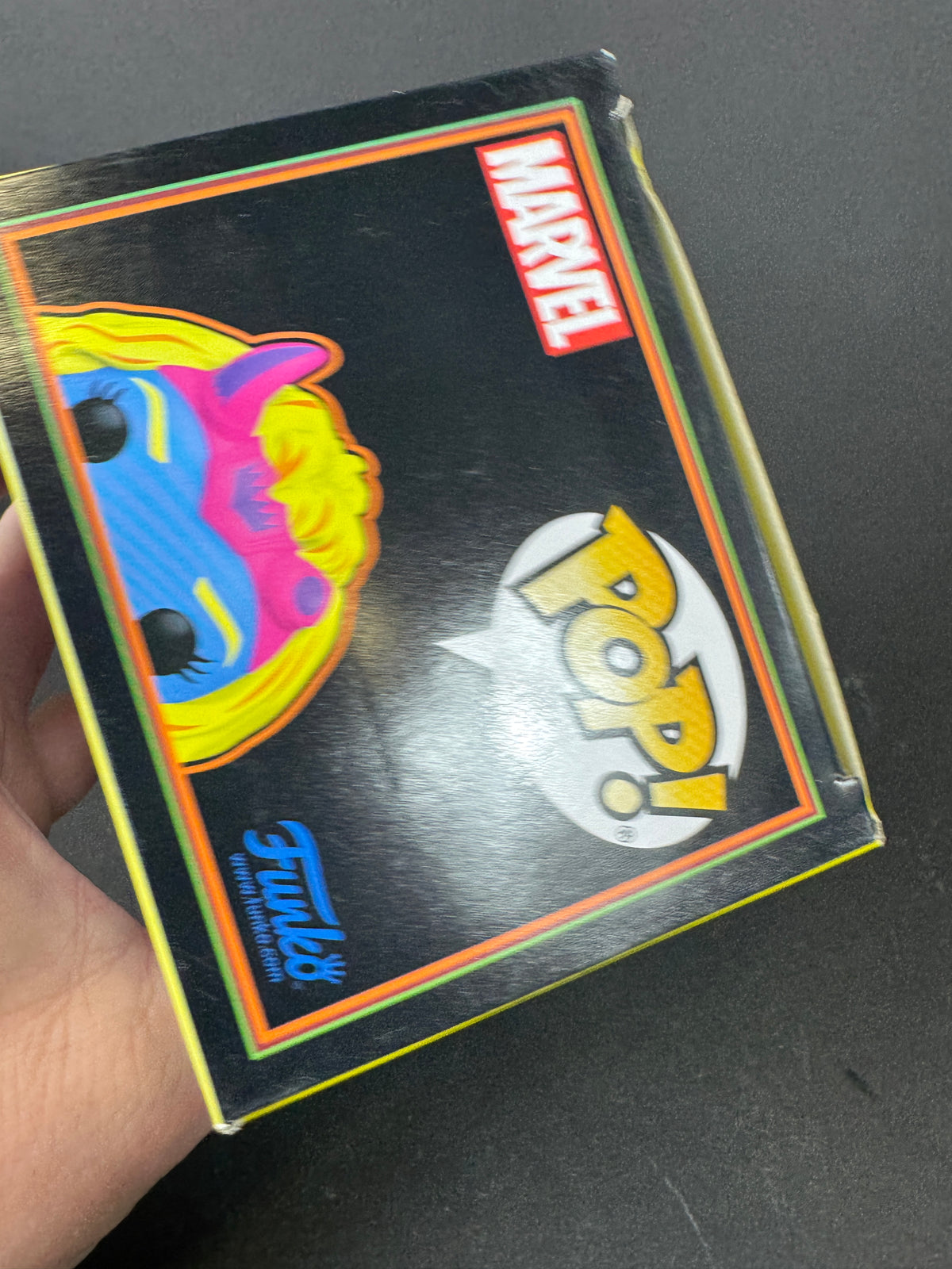 Funko POP Loki #988 Sylvie Blacklight Target Exclusive Figure with Box Defects