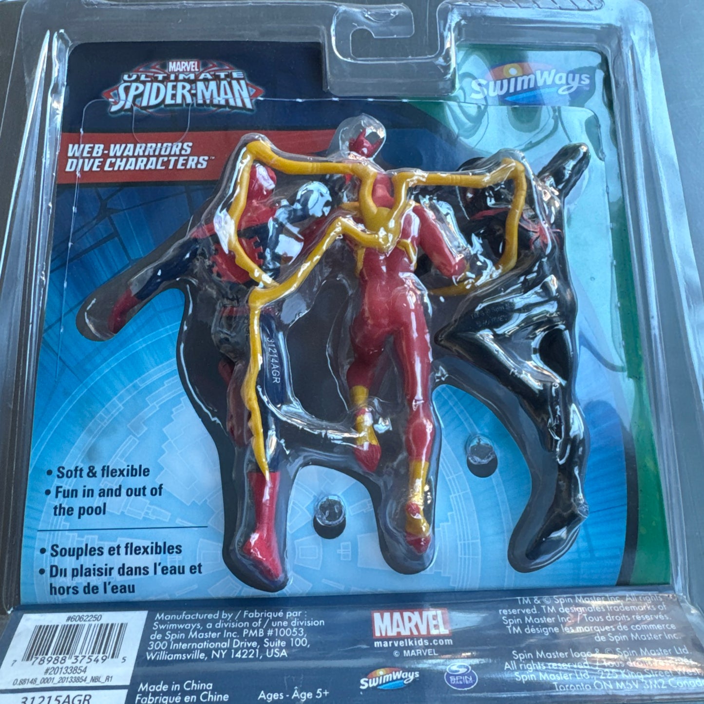 Marvel ultimate Spider-Man web – warrior dive characters by swimway