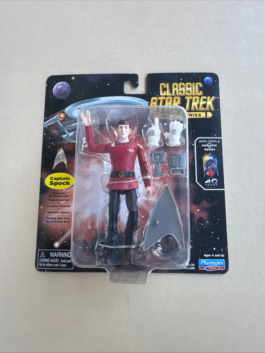 Playmates  Classic Star Trek II: The Wrath of Khan CAPTAIN SPOCK 5 in Figure