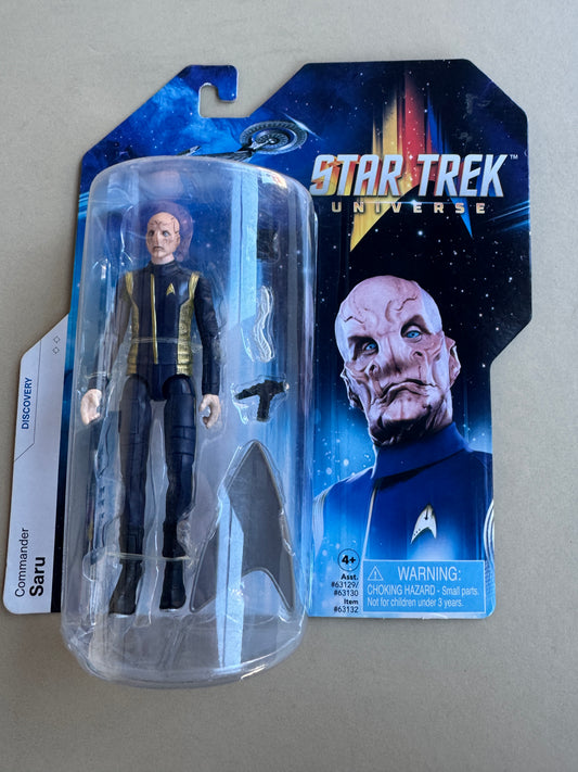 STAR TREK PLAYMATES TOYS 2022 DISCOVERY COMMANDER SARU FIGURE