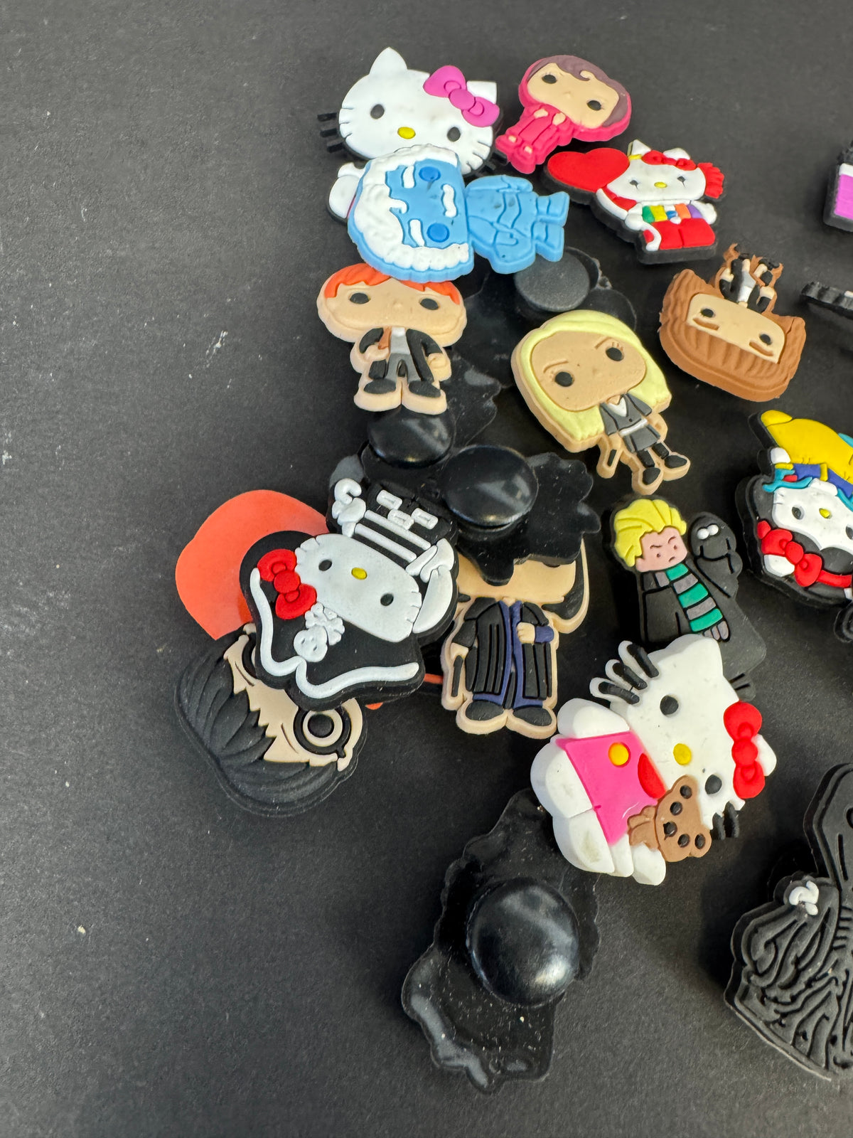 061 - Crocs Shoe Charms Lot Of 23 Hello Kitty For Crocs plus more