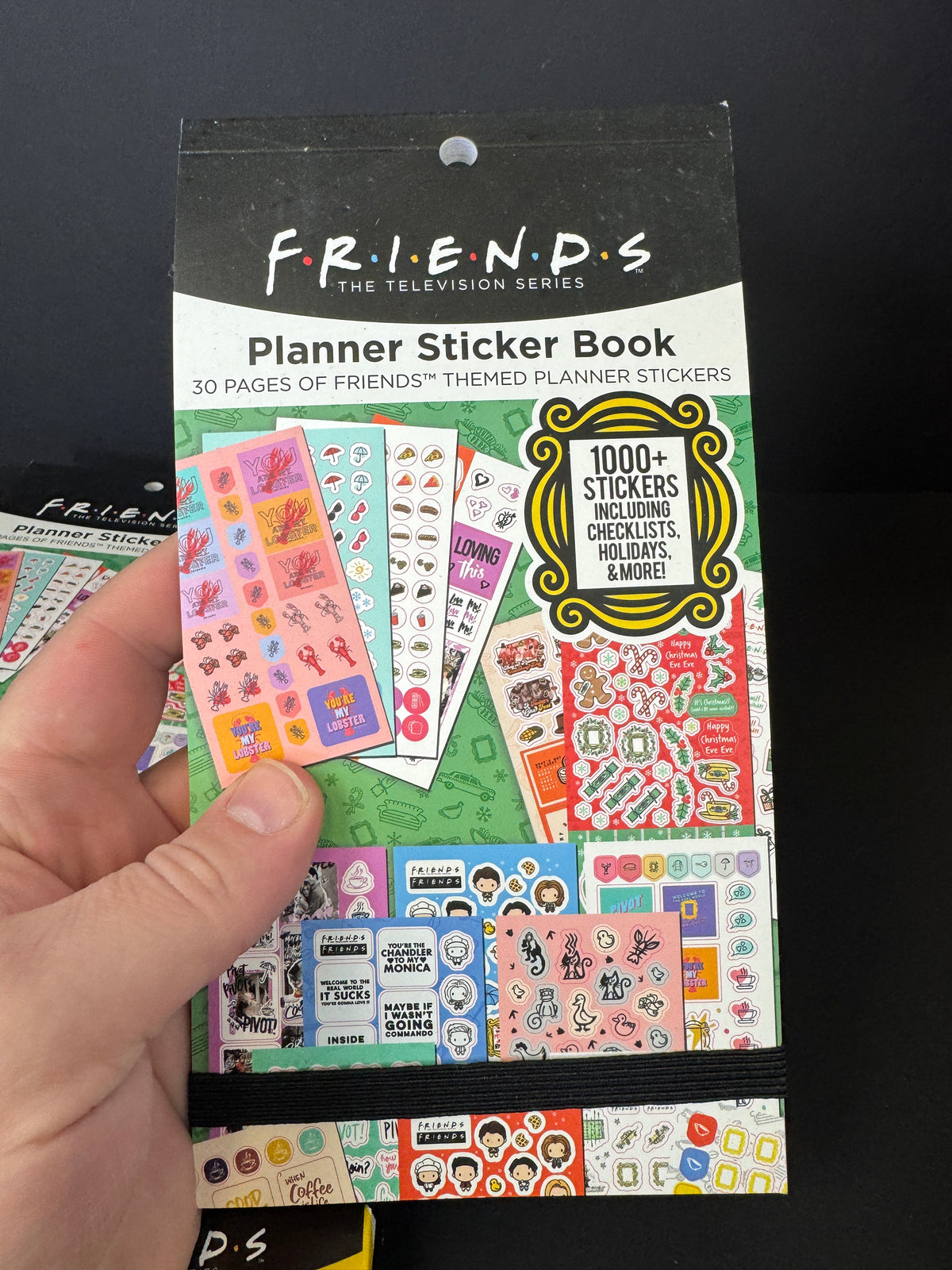228 - Friends Lot- 3 - 1000+ sticker planner book, 4 - 50+ vinyl decals