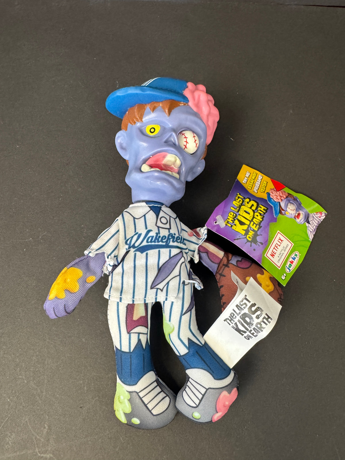 433 - The Last Kids on Earth Zombie Baseball Player Plush 2019 JAKKS Pacific Toy