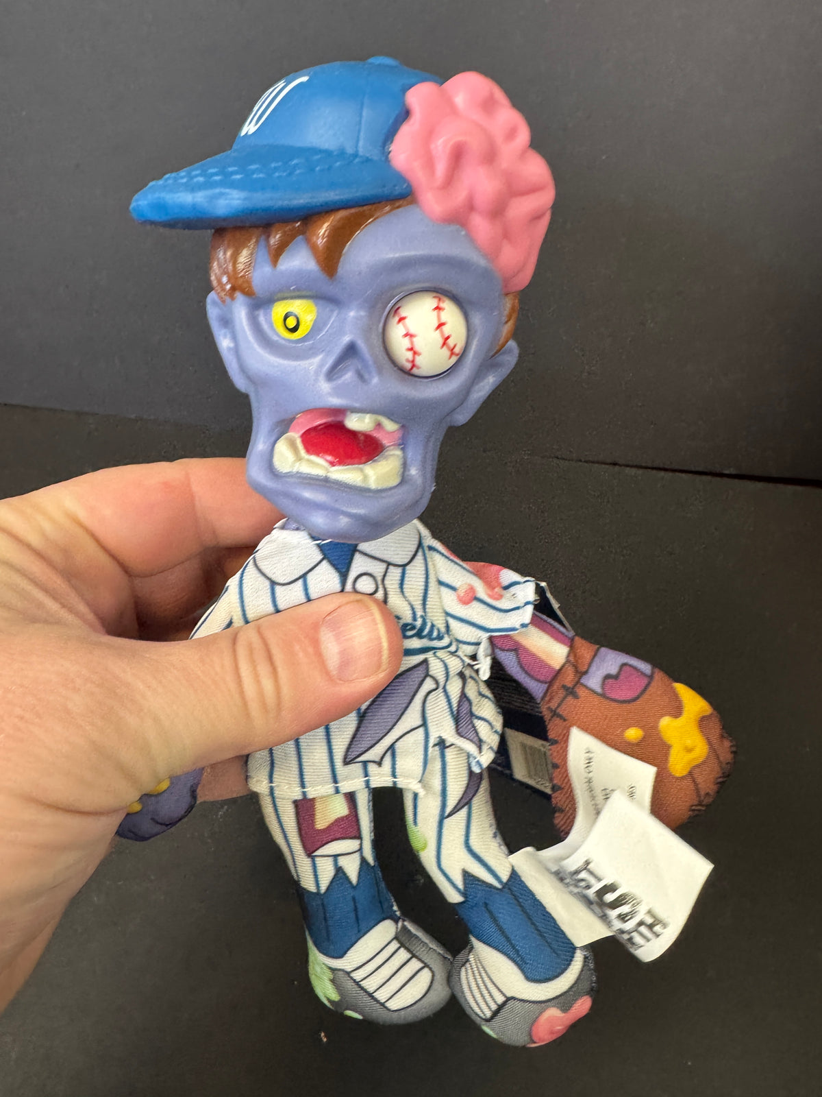 433 - The Last Kids on Earth Zombie Baseball Player Plush 2019 JAKKS Pacific Toy