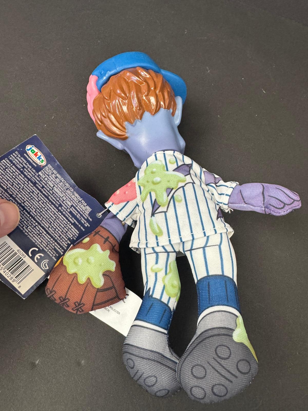 433 - The Last Kids on Earth Zombie Baseball Player Plush 2019 JAKKS Pacific Toy