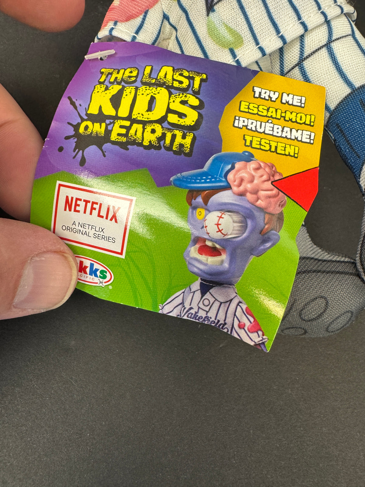 433 - The Last Kids on Earth Zombie Baseball Player Plush 2019 JAKKS Pacific Toy