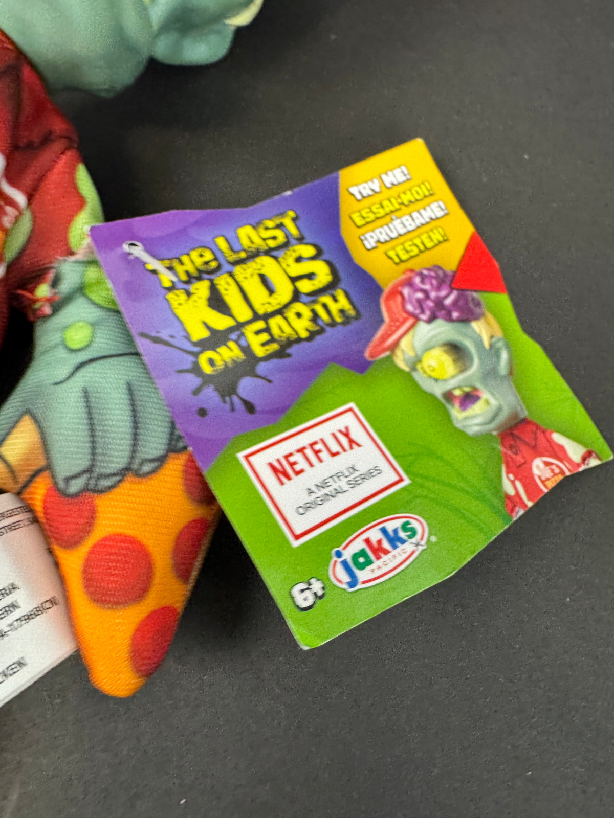 434 - The Last Kids on Earth Joe's Pizza Boy Zombie Plush Jakks Pacific 9 Inch 2019
