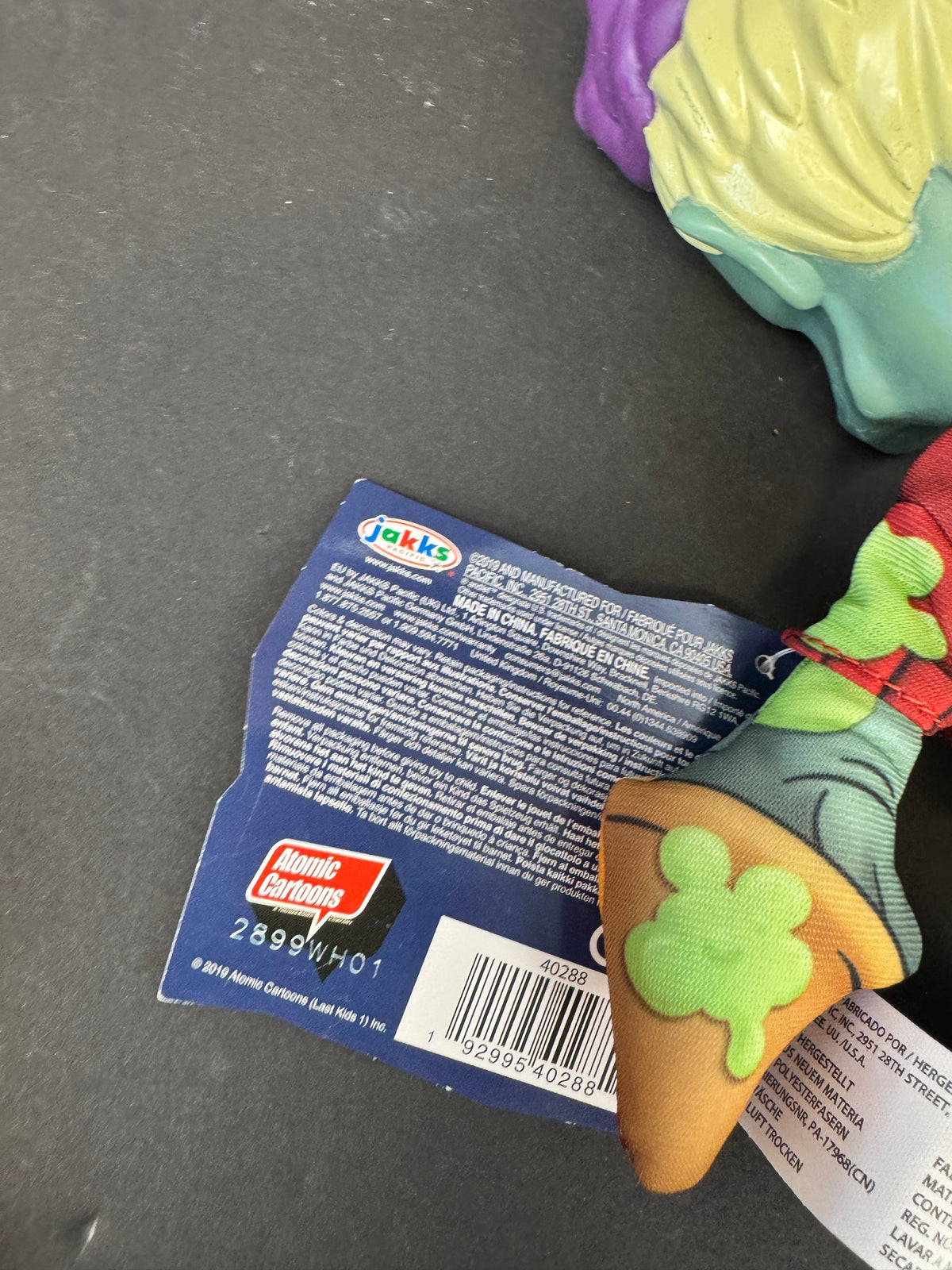 434 - The Last Kids on Earth Joe's Pizza Boy Zombie Plush Jakks Pacific 9 Inch 2019