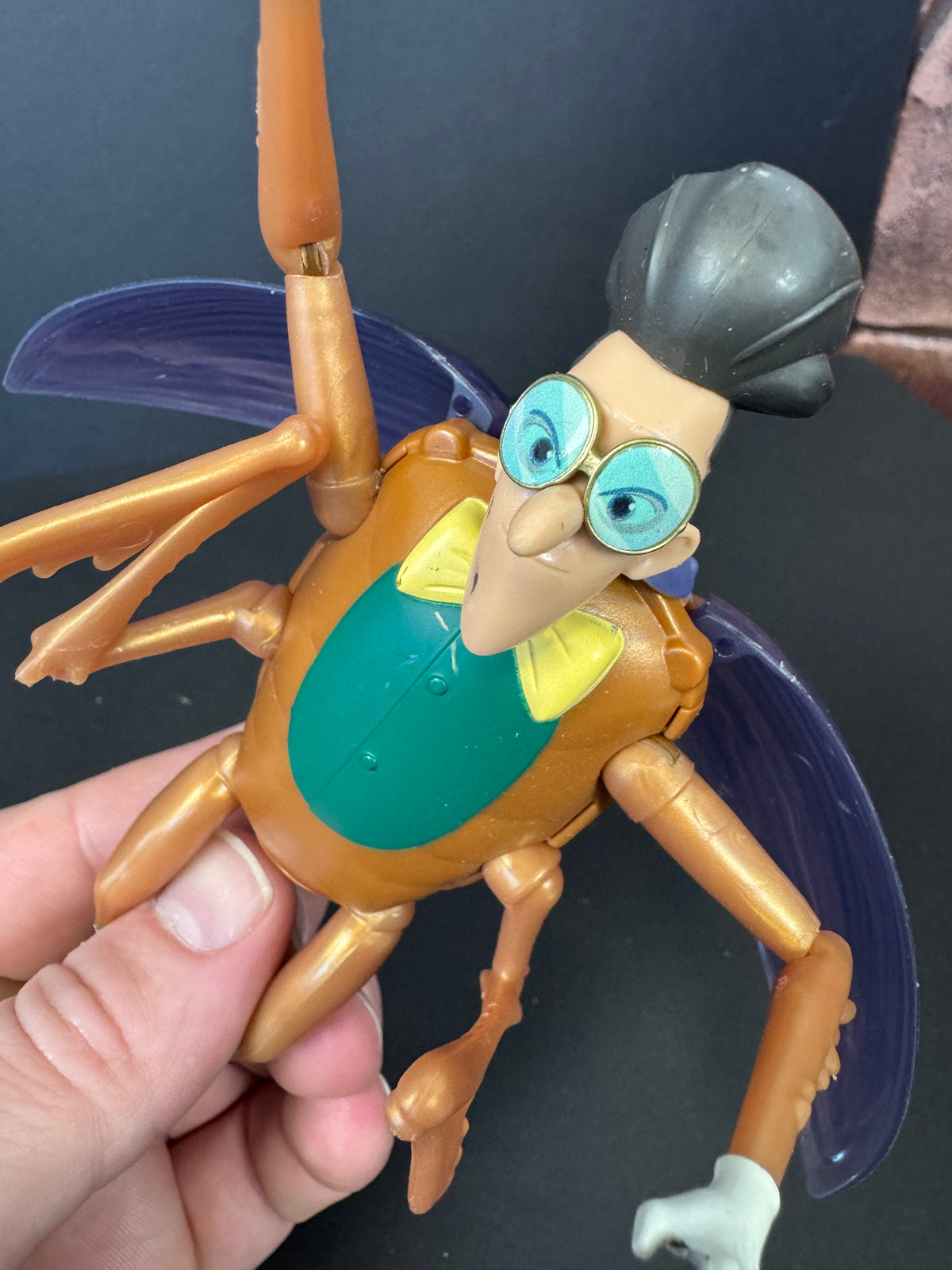 435 - Vector Despicable Me 6" Action Figure Moose Toys Minions Villain Cockroach