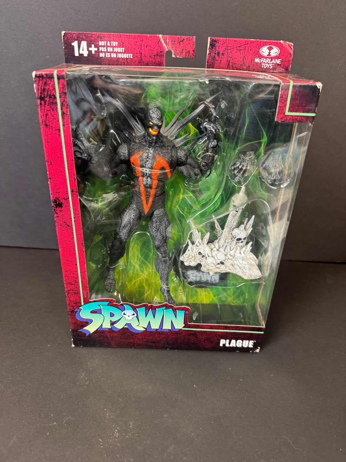 McFarlane Toys - Plaque - Spawn Wave 4 1:10 Scale 7” Action Figure 2022 Sealed