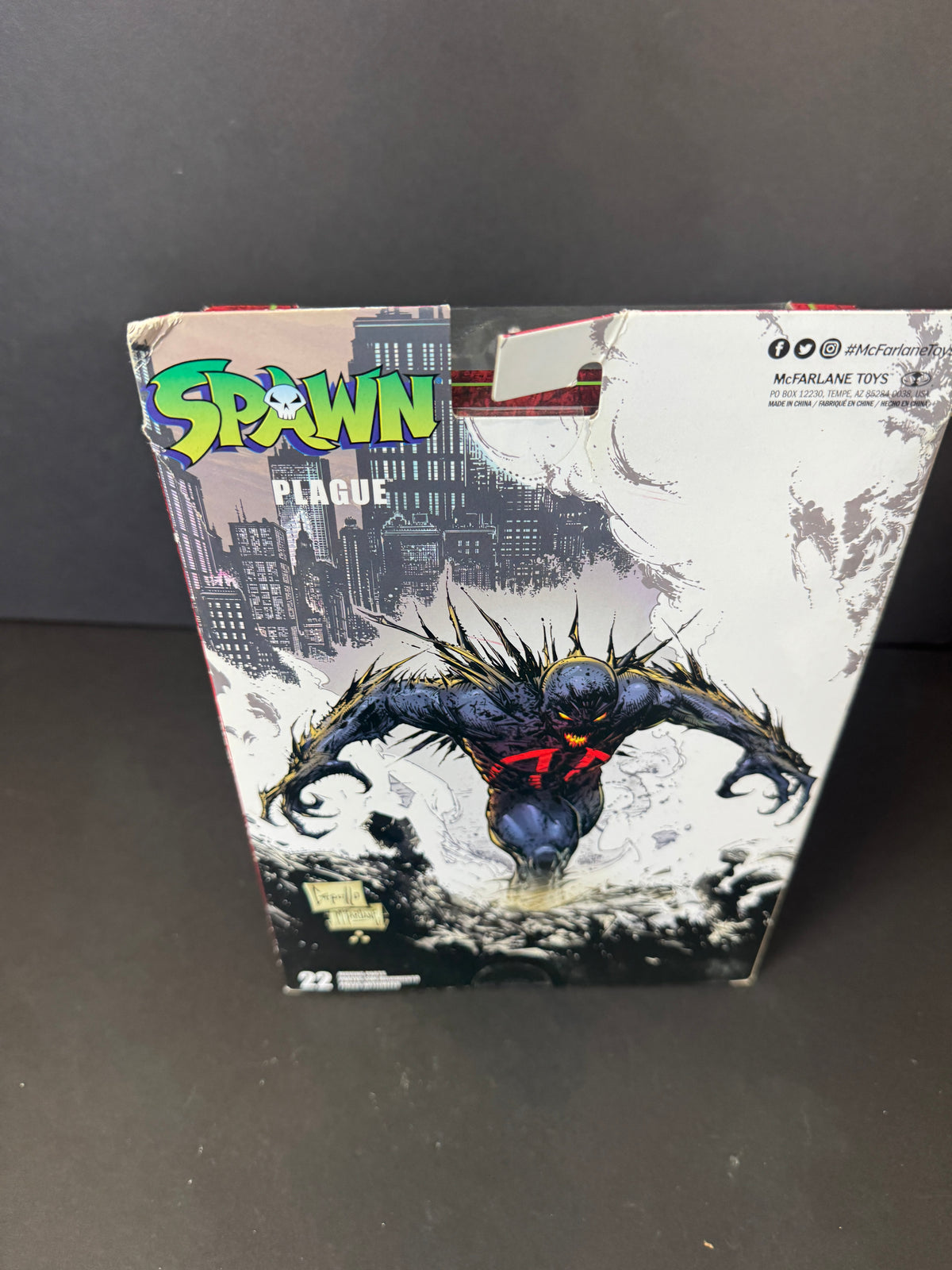 McFarlane Toys - Plaque - Spawn Wave 4 1:10 Scale 7” Action Figure 2022 Sealed