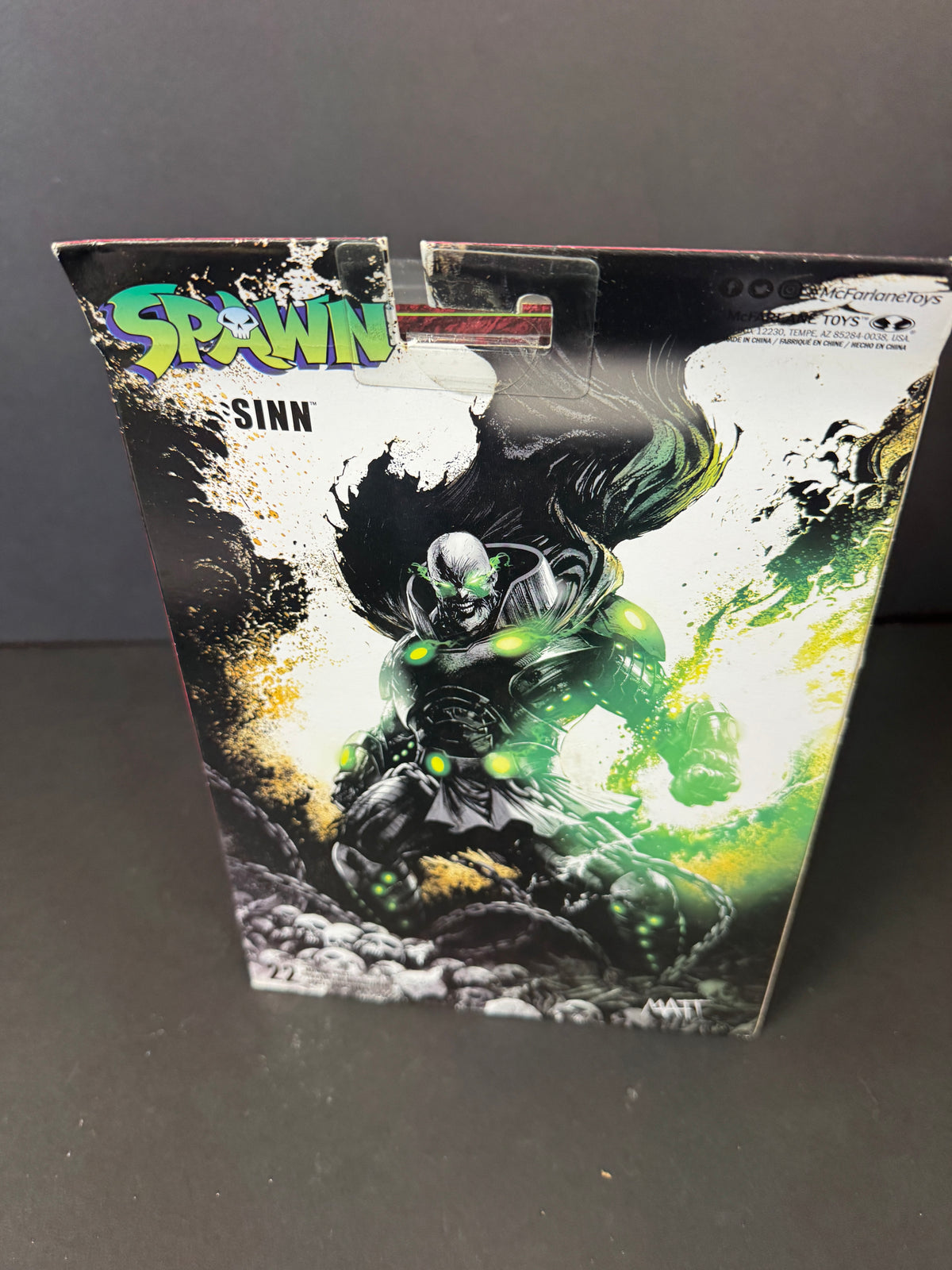 Spawn Action Figure Sinn Mcfarlane Toys NEW SEALED