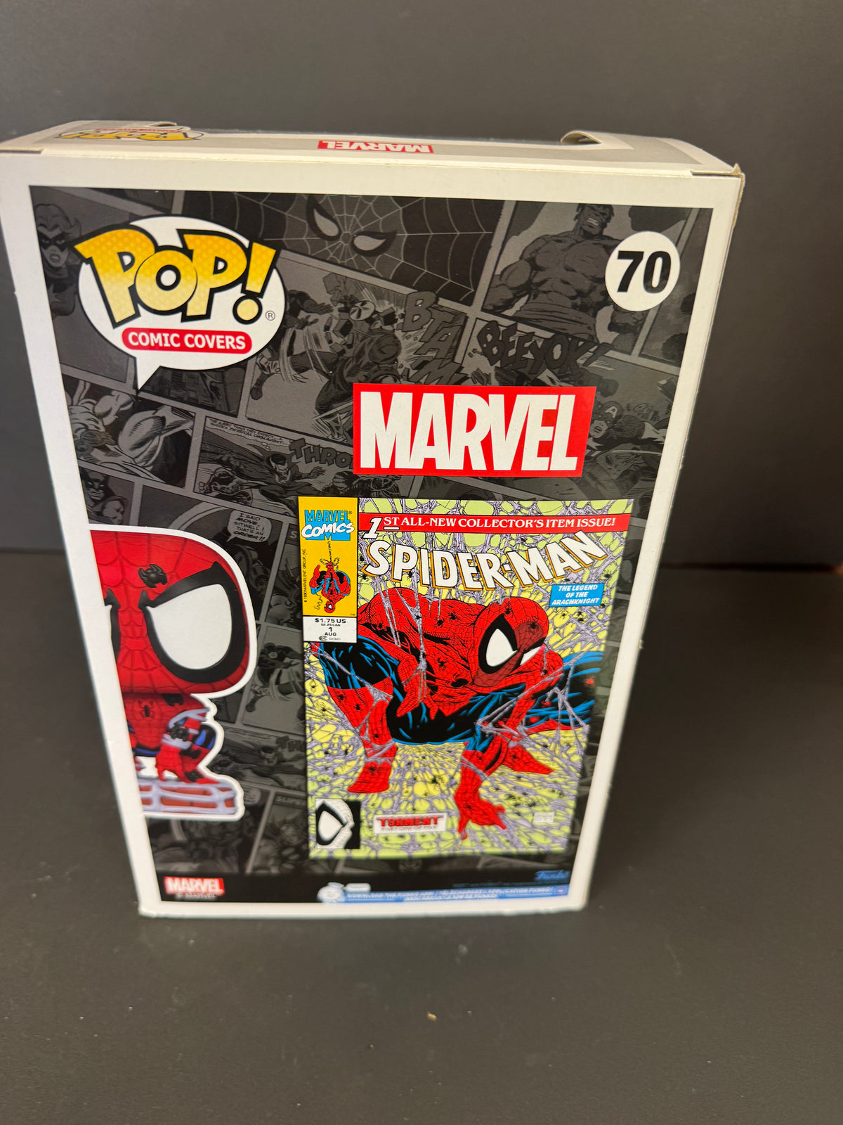 Funko Pop! Comic Book Covers Case: Marvel Spider-Man - Target exclusive #70