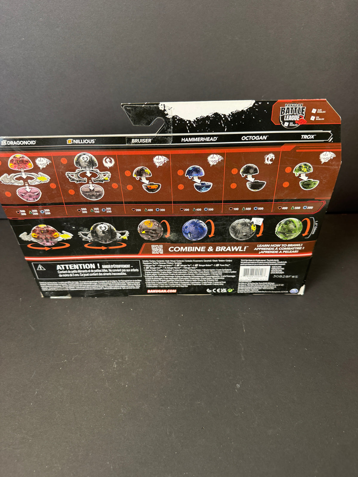 Bakugan Street Brawl Clash Pack Set (Dragonoid & Nillious) Target Exclusive! New