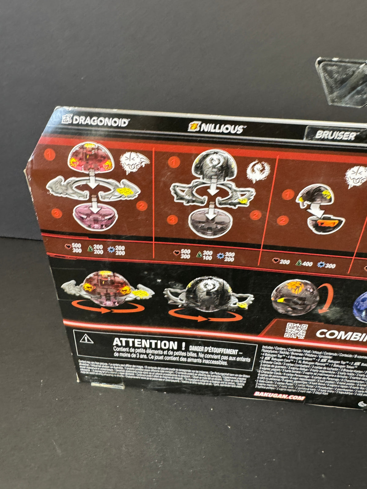 Bakugan Street Brawl Clash Pack Set (Dragonoid & Nillious) Target Exclusive! New