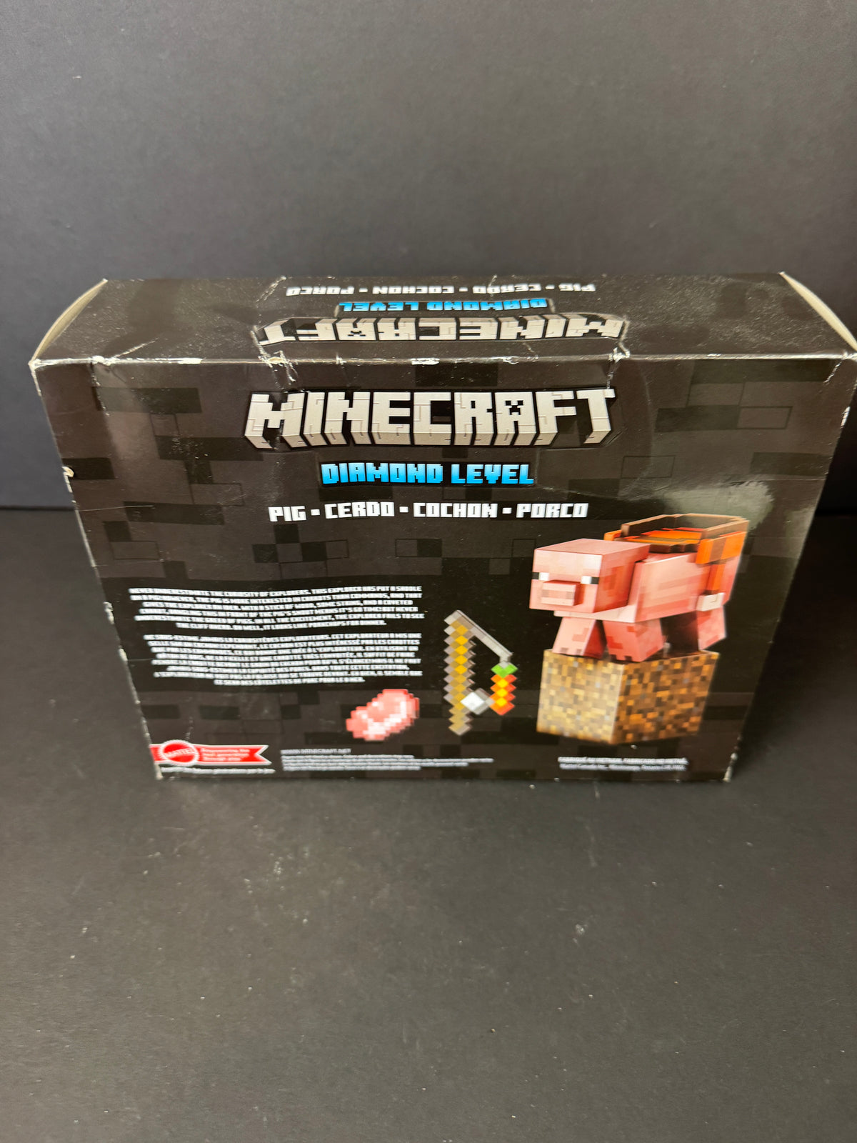MINECRAFT Pig Diamond Level Mini Figure New Unopened